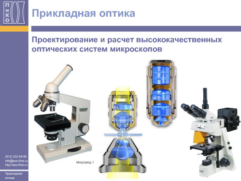 Прикладная оптика. Проектирование оптики. Прикладная оптика презентация. Оптико-электронная лаборатория.