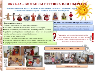 Кукла-мотанка: игрушка или оберег?