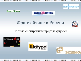 Франчайзинг в России