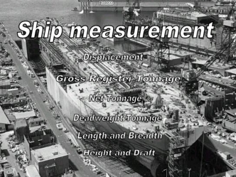Ship measurement