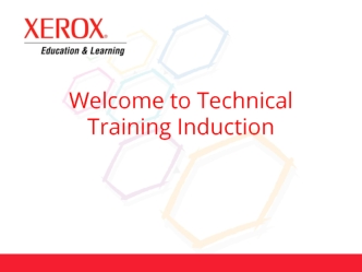 Welcome to Technical Training Induction