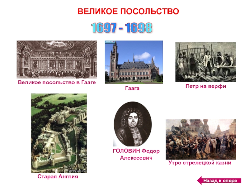 Великое посольство карта