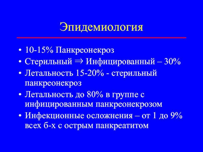 Панкреонекроз код по мкб 10