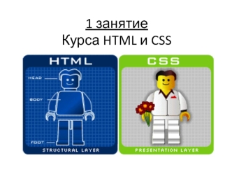 Курс HTML и CSS. 1 занятие