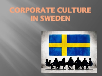 Corporate culture in Sweden