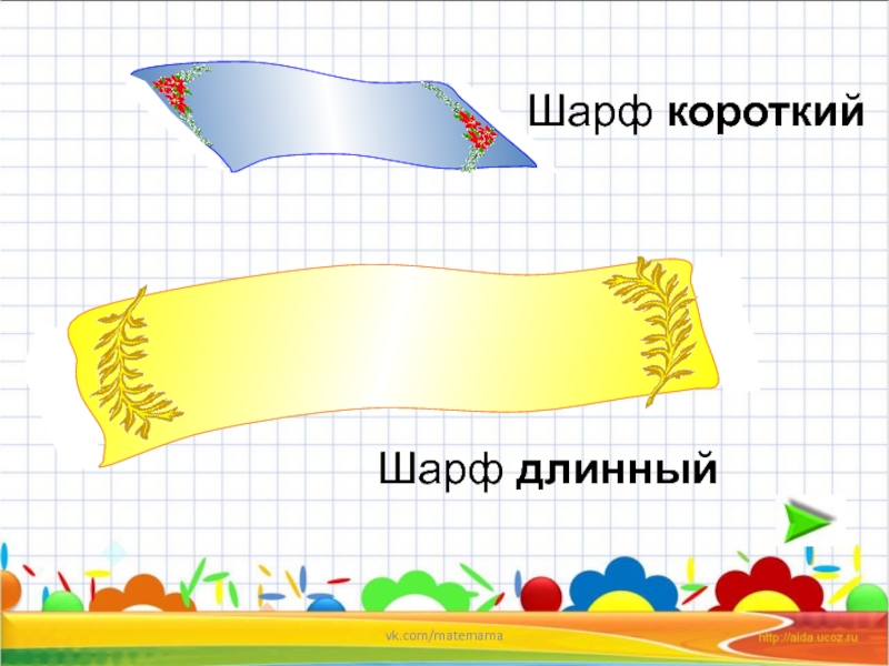 Шарфы разной длины картинки