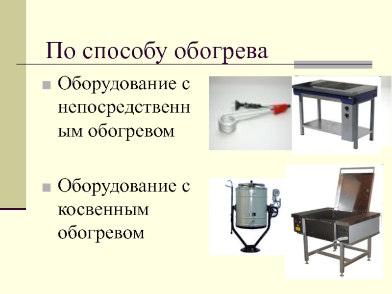 Классификация теплового оборудования презентация