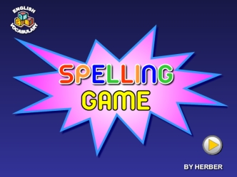 Spelling. Game