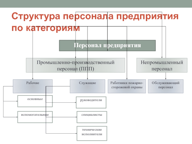 Структура персонала кадров организации. Структура персонала предприятия. Структура персонала промышленного предприятия. Схема состава кадров предприятия. Структура персонала организации таблица.