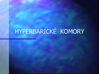 Hyperbarické komory