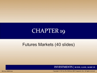 Futures and Forwards