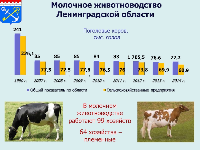 Презентация молочное скотоводство