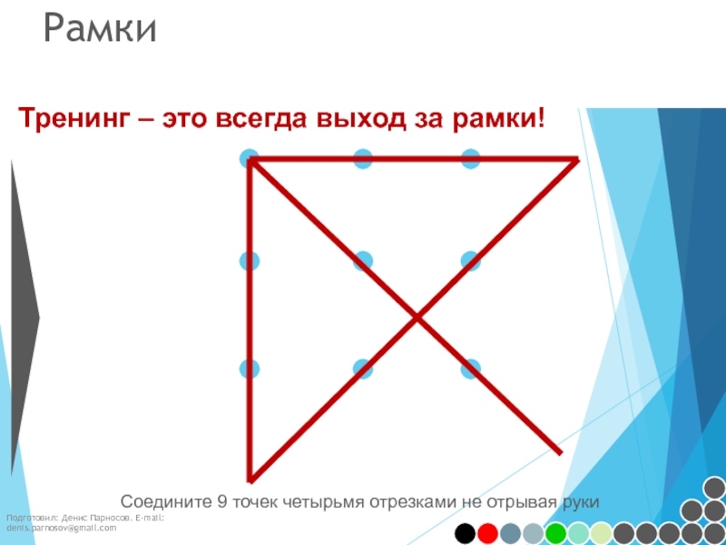 Соединить 9 точек квадрата. Как соединить 9 точек 4 линиями. Задача 9 точек. Соединить 9 точек не отрывая руки.