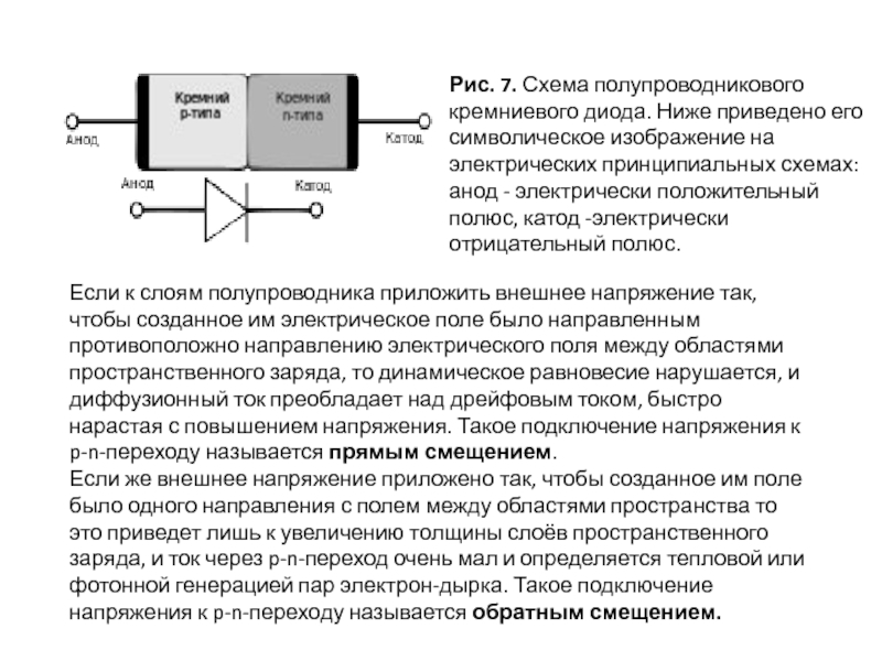 Реферат: Электронно-дырочный переход