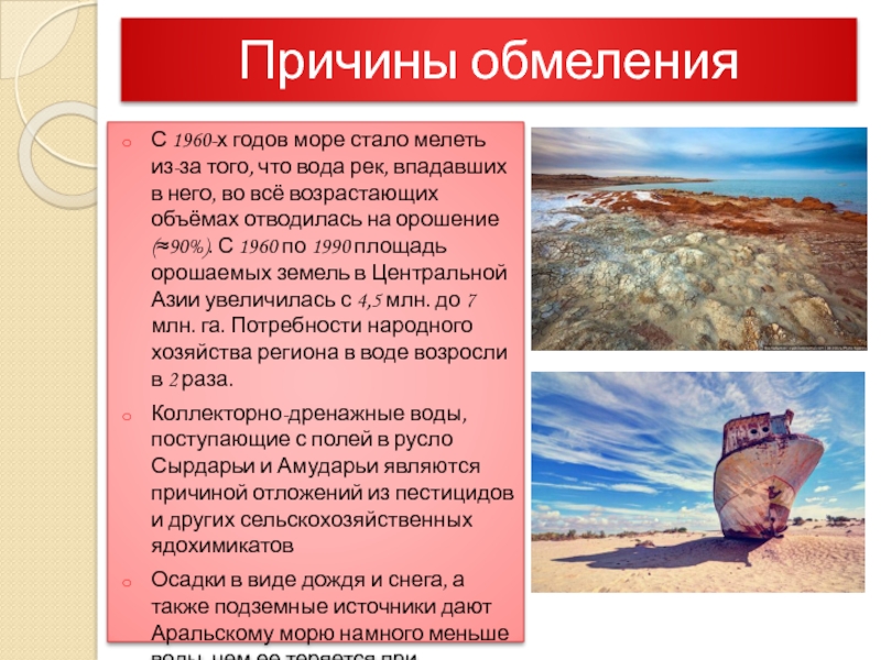 Контрольная работа по теме Экологические проблемы Аральского моря и пути их решения