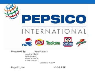 Pepsico international