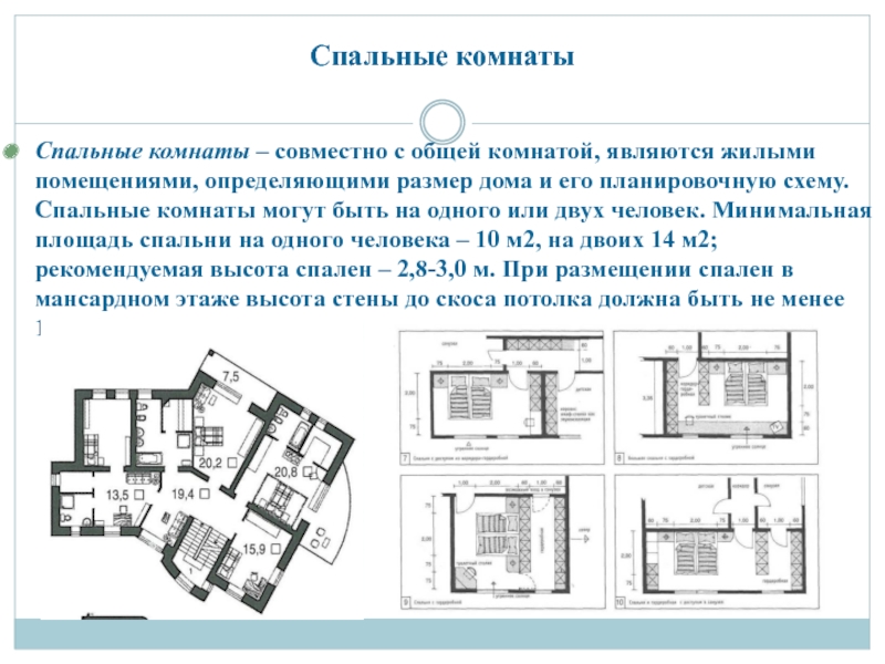 Какая минимальная площадь квартиры