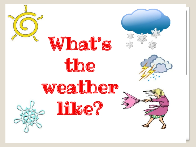 Weather like. What is the weather like. What's the weather like. What is the weather like today. Презентация на тему like.