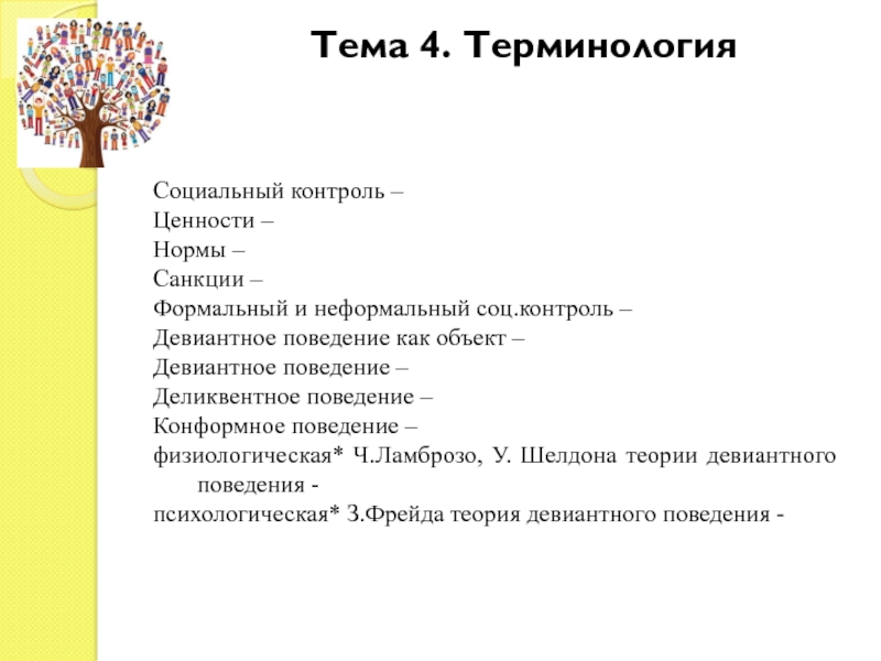 Термины 4 класс