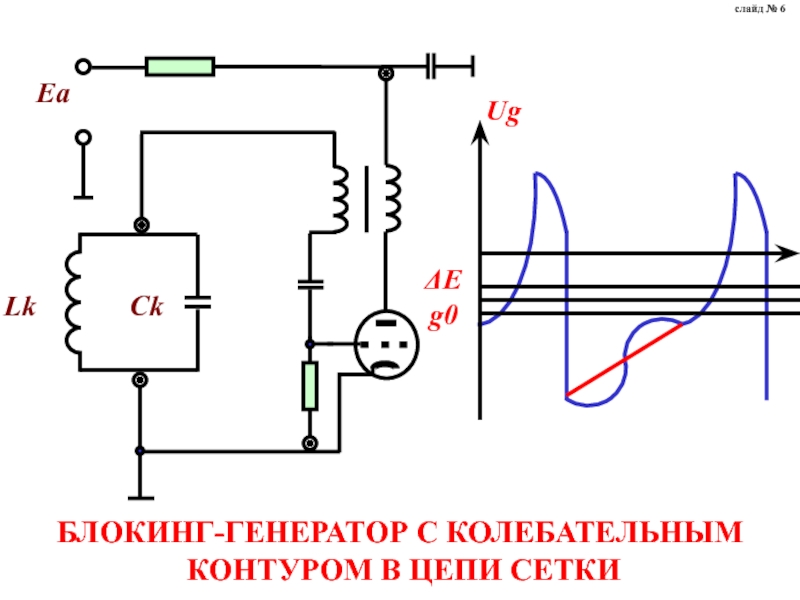 Схема блокинг генератора на одном транзисторе