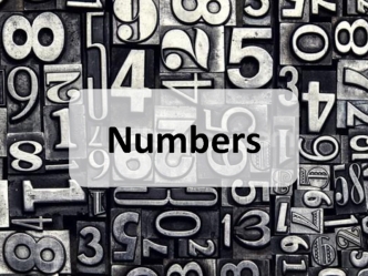 Numbers