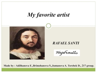 My favorite artist