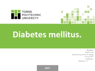 Diabetes mellitus