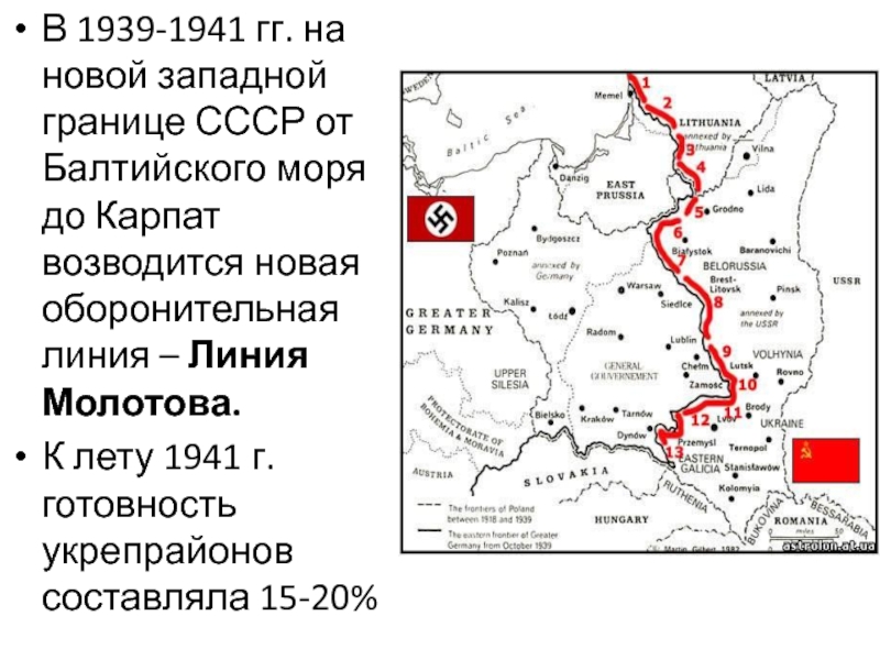 Выход советских войск к западной границе ссср