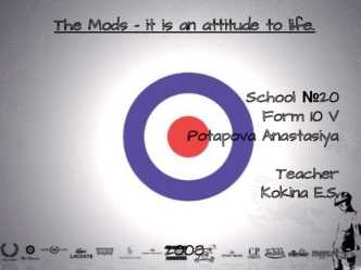The Mods – it is an attitude to life