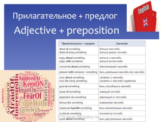 Adjective + preposition