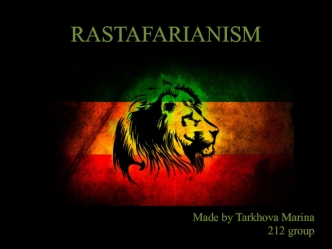 Rastafarianism