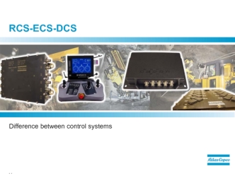 RCS-ECS-DCS. Difference between control systems