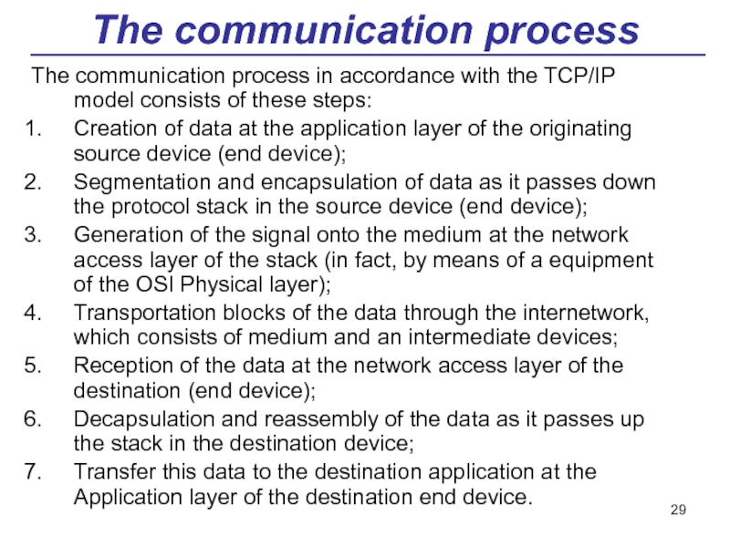 Реферат: 1 Describe The Devices And Processes That