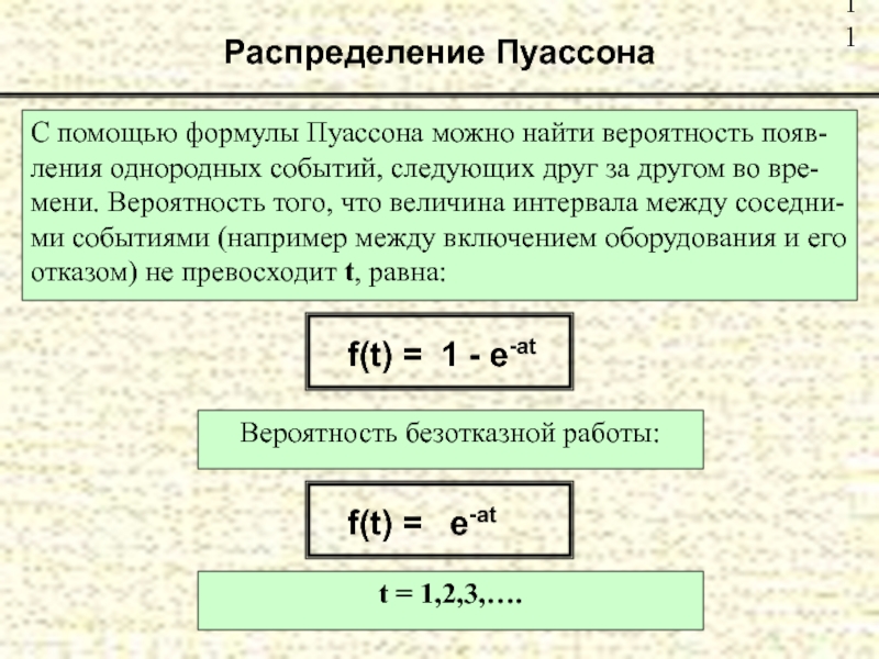 Физический смысл пуассона