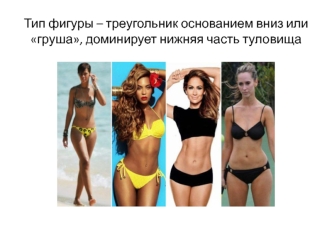 Тип фигуры. Параметры и объемы