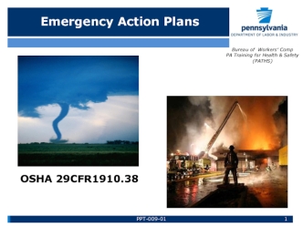 Emergency action plans