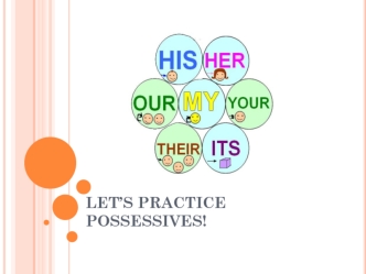 Possesives practice