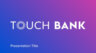 Touch bank. Услуги банка