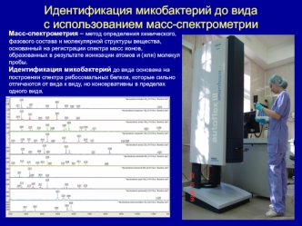 Идентификация микобактерий до вида с использованием масс-спектрометрии