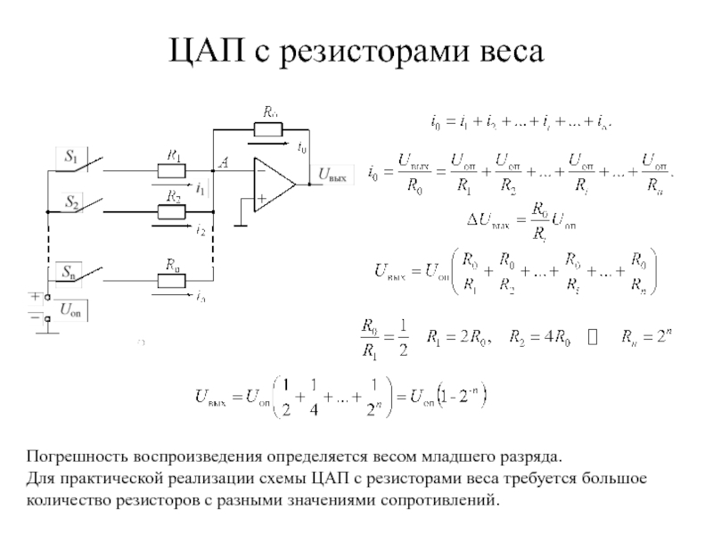 Цап схема простейшая