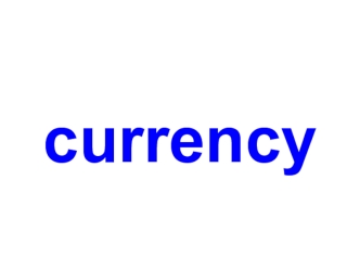 Currency. Banknote