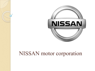 NISSAN motor corporation