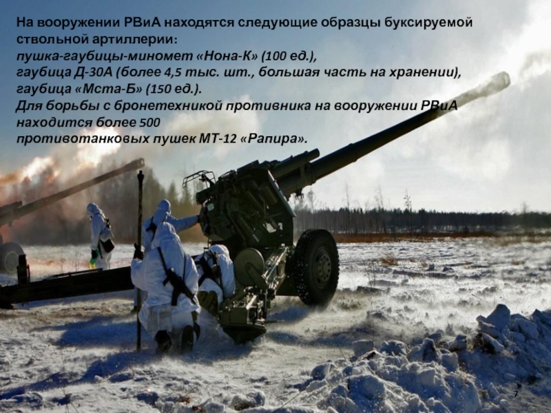 Артиллерия россии фото с названиями и описанием