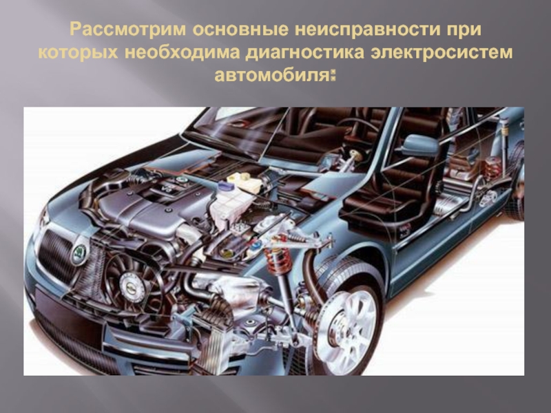 Реферат: Електрообладнання автомобиля (Электрооборудование автомобиля)