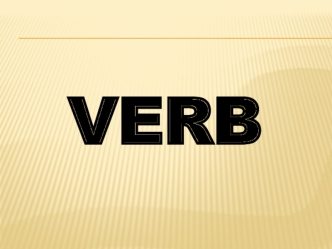 Verb category of mood