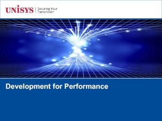 Development for Performance