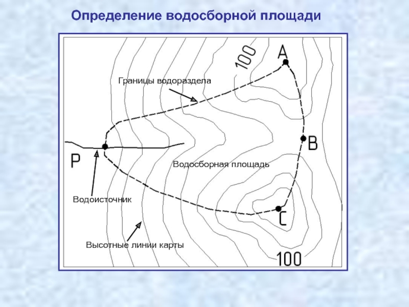 Линия на карте граница