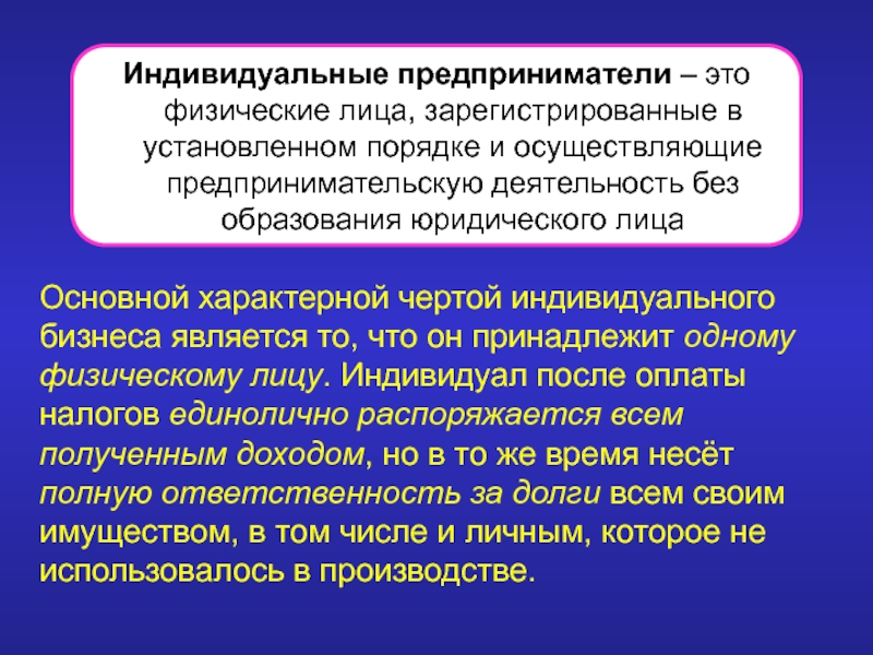 Осуществляющее предпринимательскую деятельность без образования