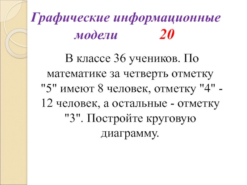 В классе 36 учеников. В классе 36 учеников по математике за четверть. В классе 36 учеников по математике за четверть отметку. В классе 36 человек по математике за четверть отметку 5 имеют 8 человек. В классе 36 учеников по математике за четверть отметку 5 имеют.