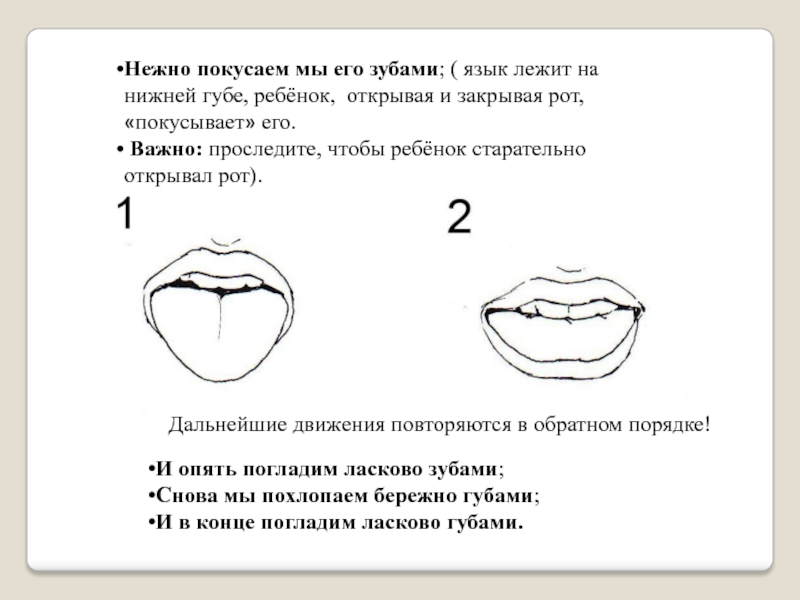 Как должен лежать язык во рту